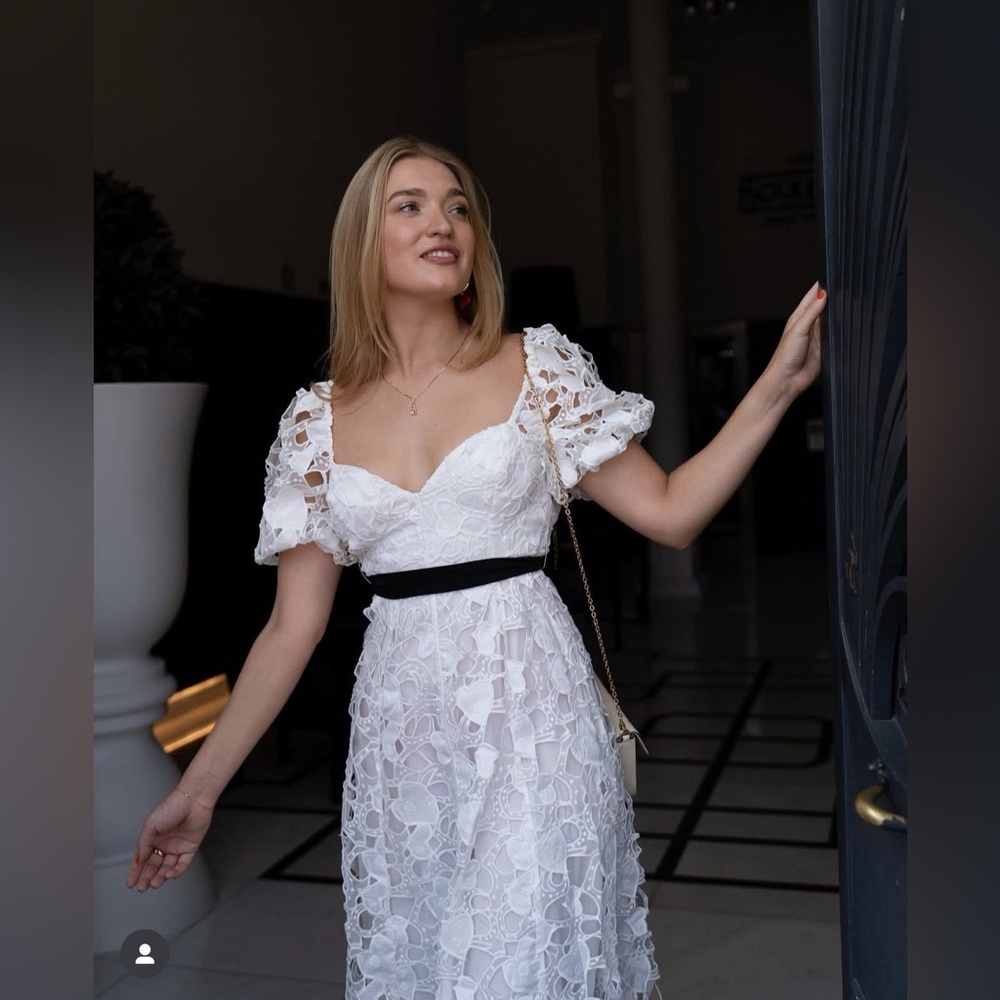 For Love & Lemons Marlene Midi Dress